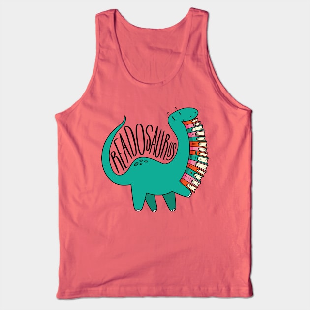 Readosaurus Tank Top by Safdesignx